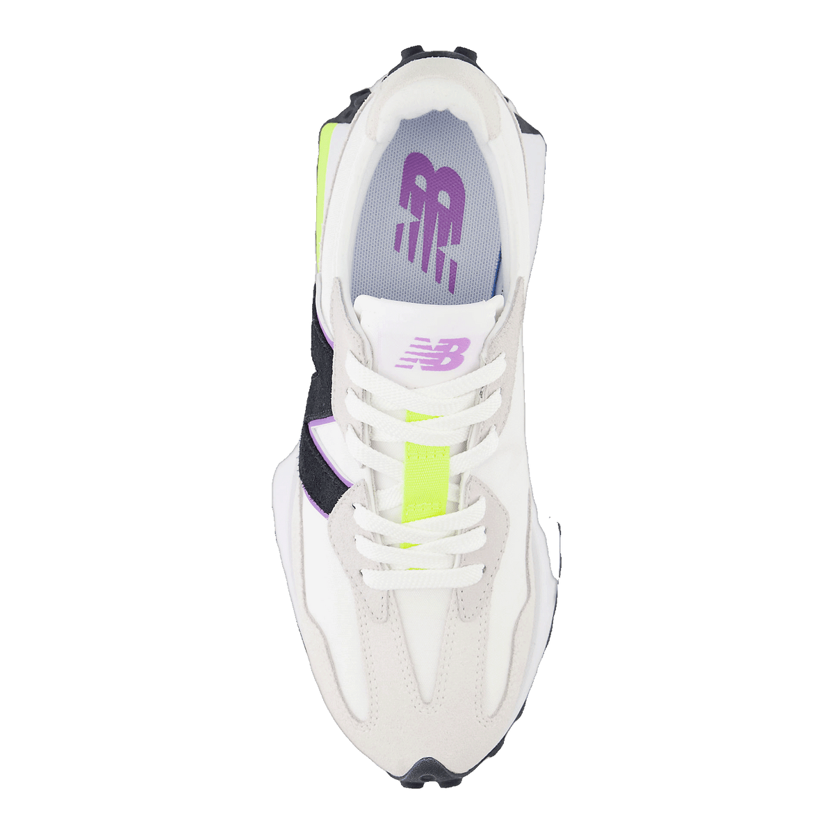 New Balance 327 Grey White Reflection Yellow (W) Oben