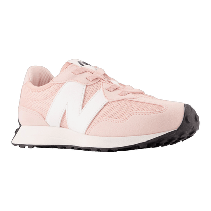 New Balance 327 Lace Pink Haze White (GS) Side GS327CGP