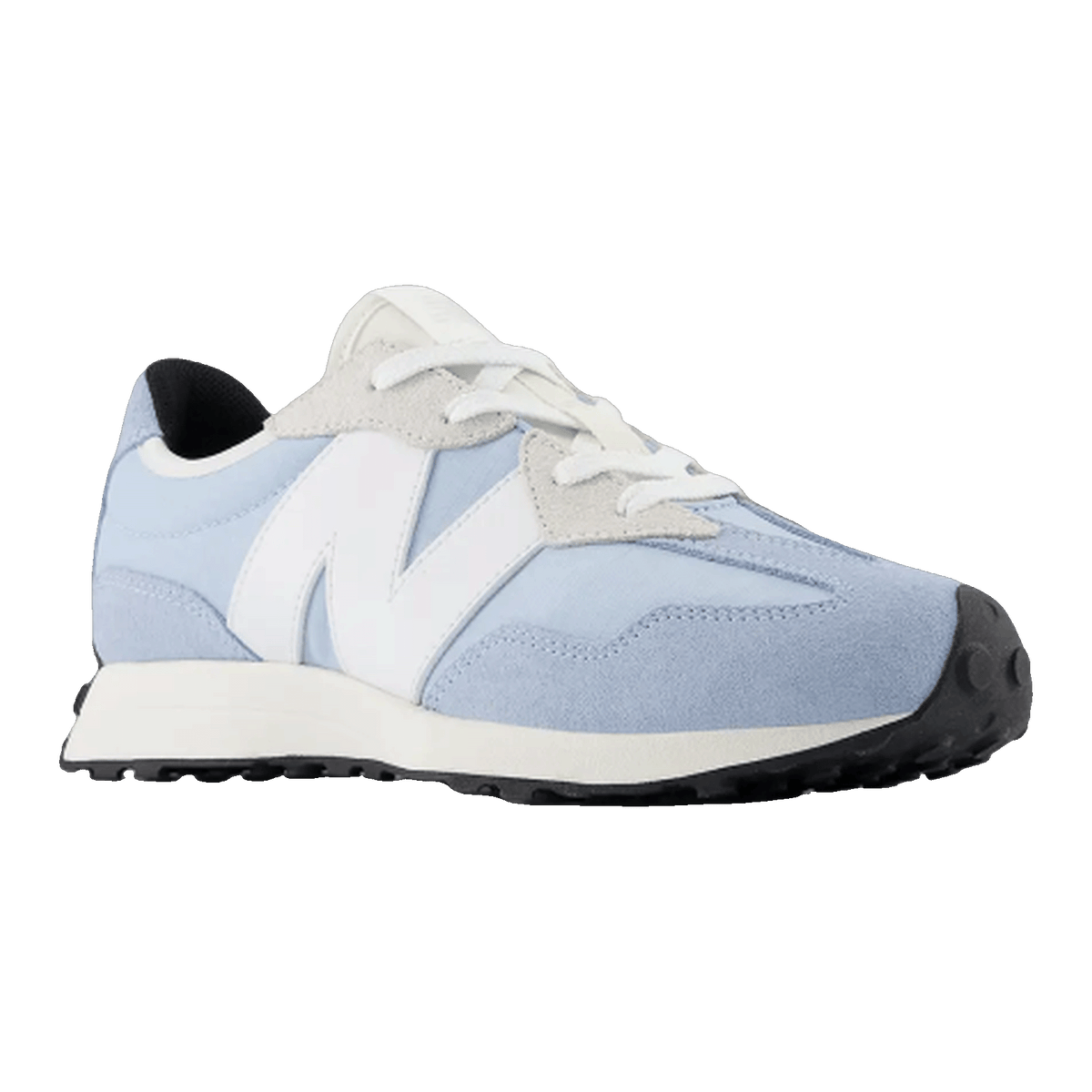 New Balance 327 Light Chrome Blue White (GS) Side