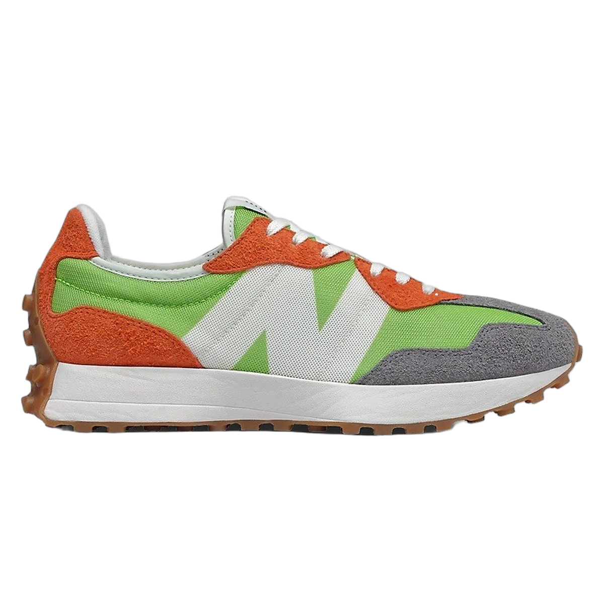 New Balance 327 Lime Green Red Grey MS327SFA