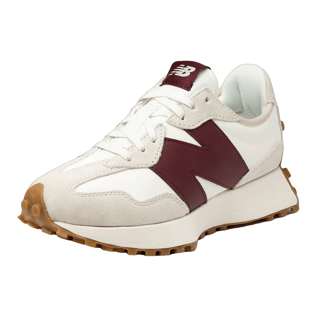 New Balance 327 Moonbeam Classic Burgundy (W) Side WS327KA