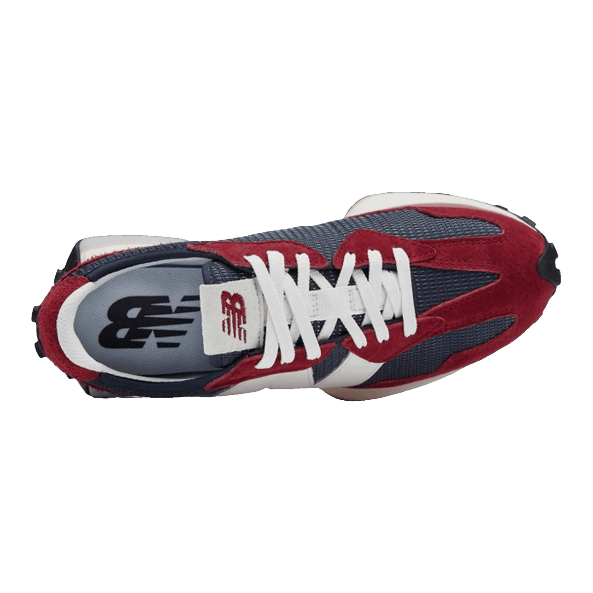 New Balance 327 Navy Blue Red White Oben