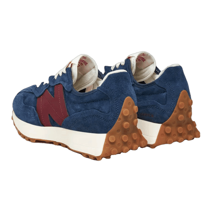 New Balance 327 Navy Burgundy Back U327WSB