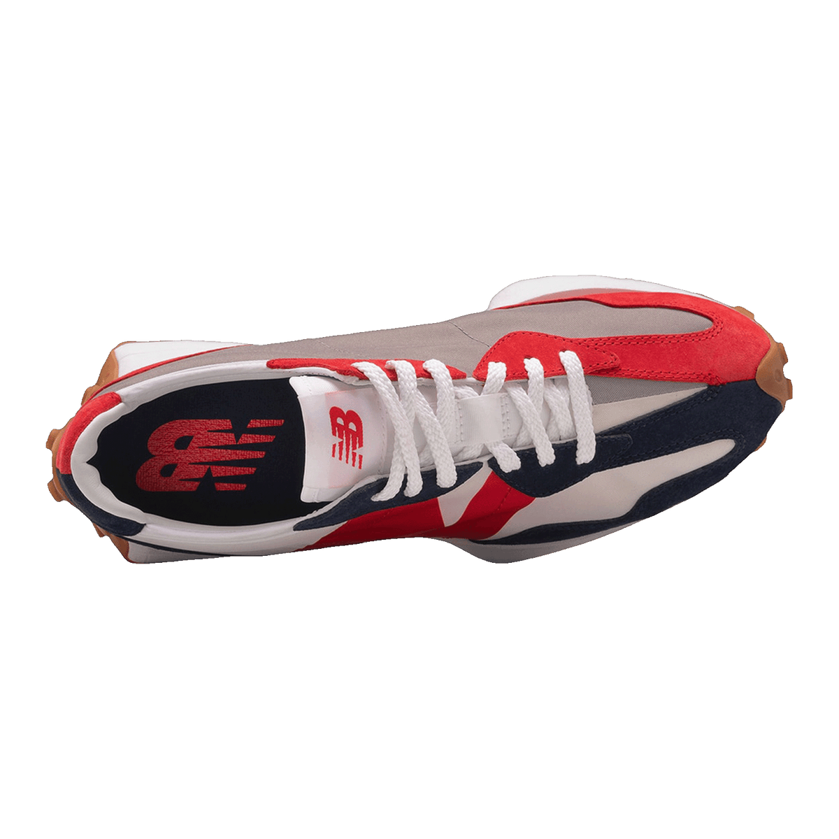 New Balance 327 Navy Red Gum Oben