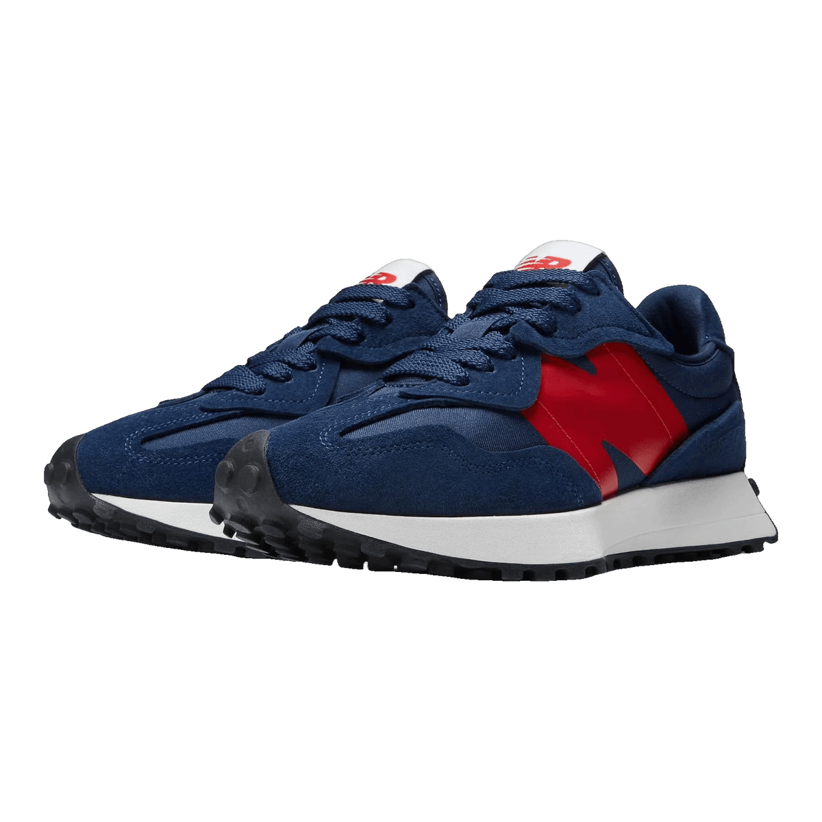 New Balance 327 Navy True Red Side U327WEG