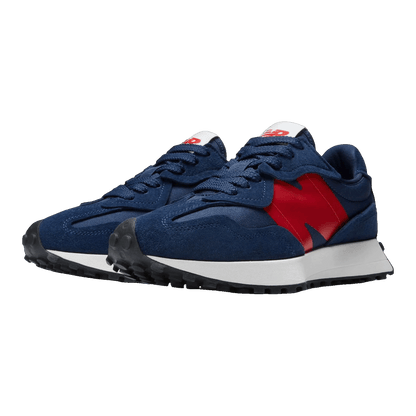 New Balance 327 Navy True Red Side U327WEG