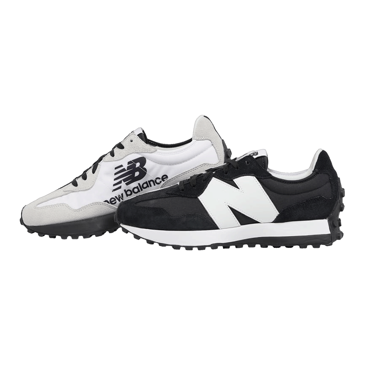New Balance 327 NB Collective Black Grey Side MS327BW1