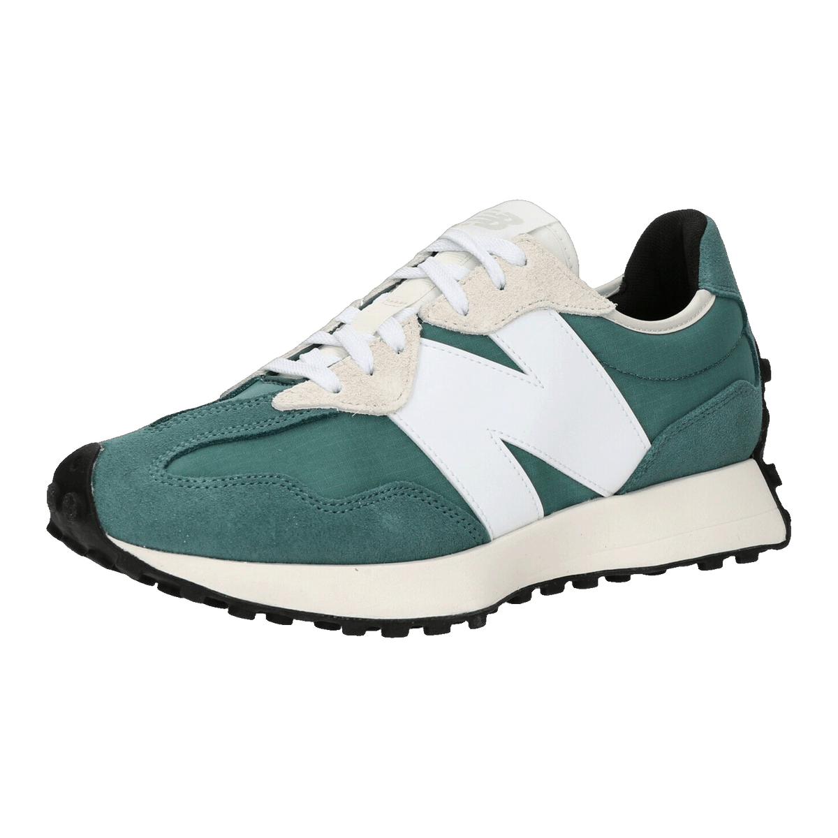 New Balance 327 NB Green White Side U327SBA