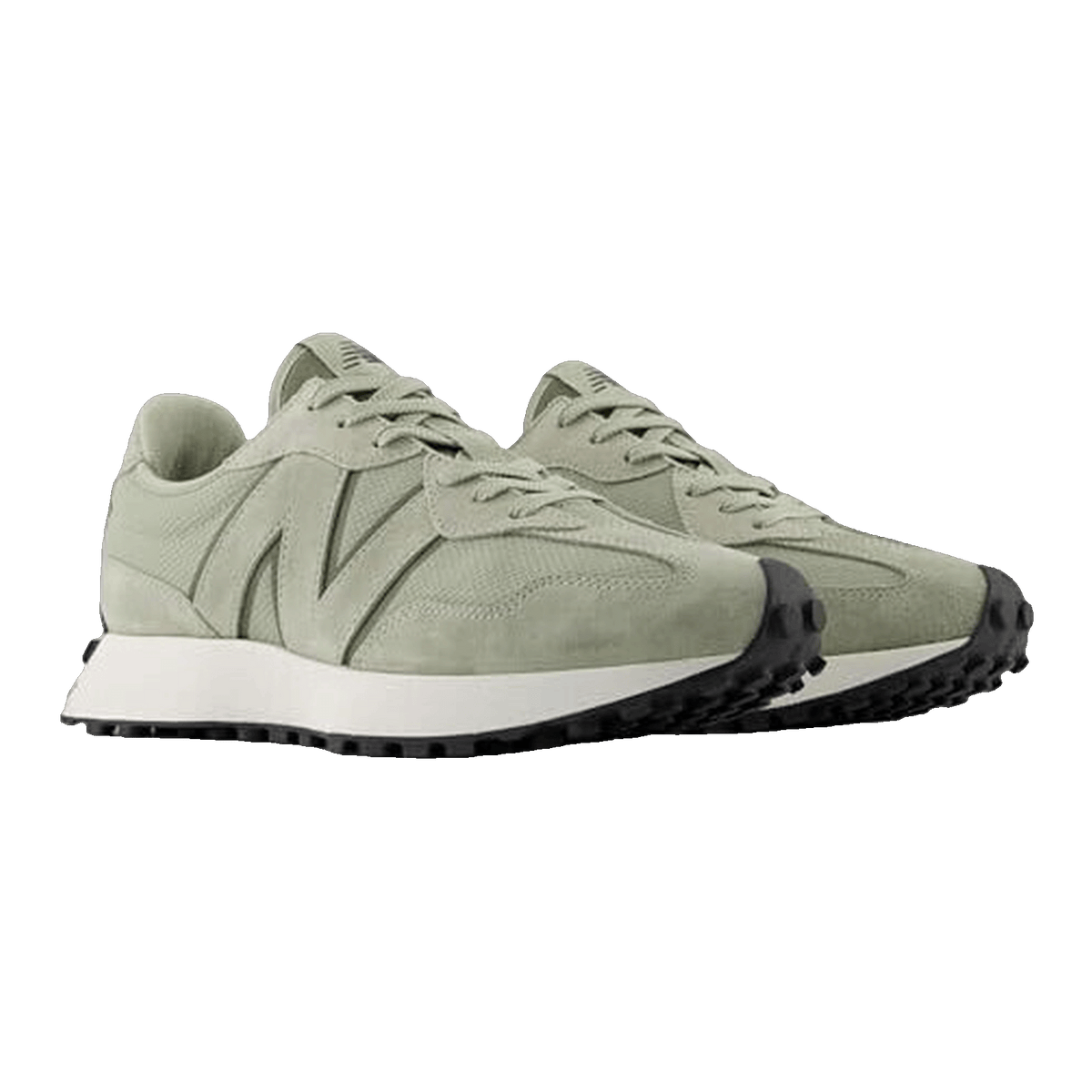 New Balance 327 Dark Olivine Side
