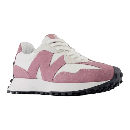 New Balance 327 Pink White Suede (W) Side WS327MB