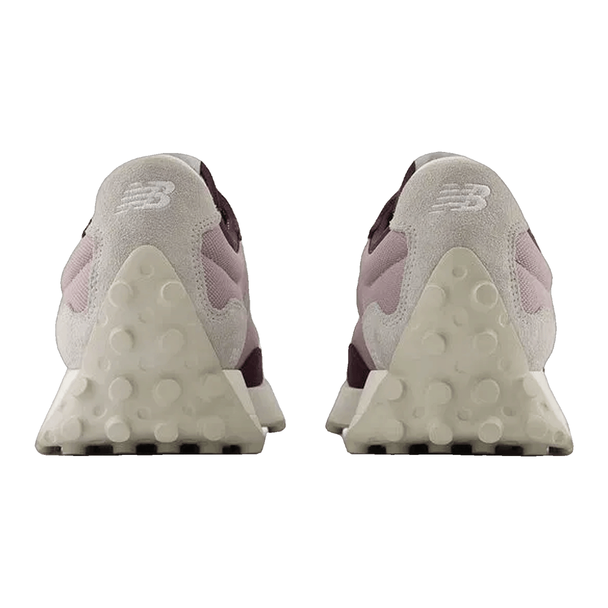 New Balance 327 Plum Brown Ice Wine Back
