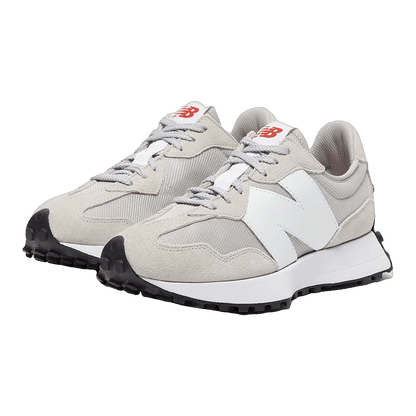 New Balance 327 Rain Cloud White Red Side MS327CGW