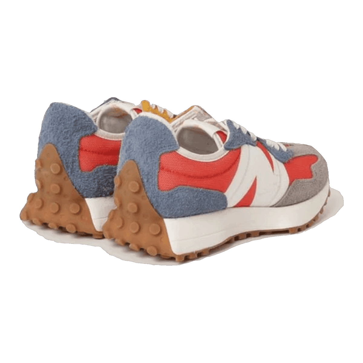 New Balance 327 Red Navy Grey Back