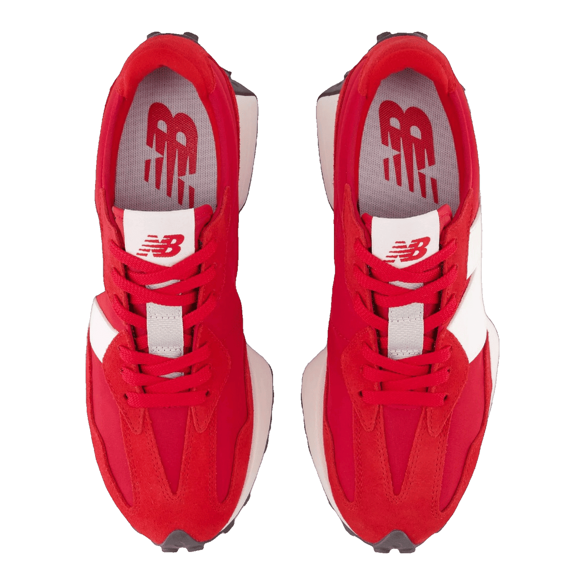 New Balance 327 Red White Oben U327EC