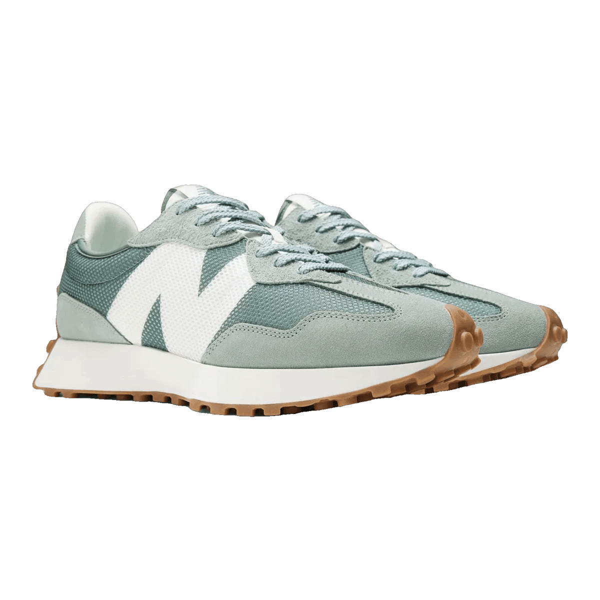 New Balance 327 Sage Grey Side MS327MS