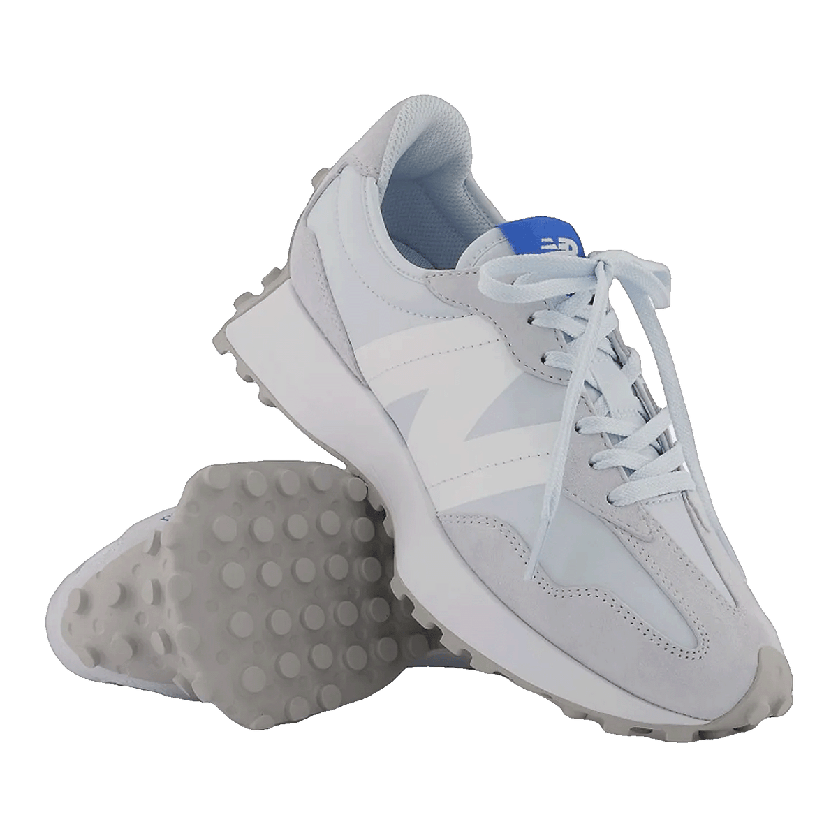 New Balance 327 Serene Blue Sea Smoke (W) Side WS327BN