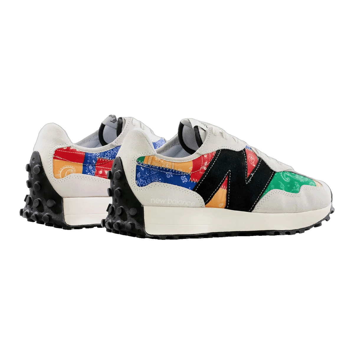 New Balance 327 Shoe Palace Unity Patchwork Bandana Back