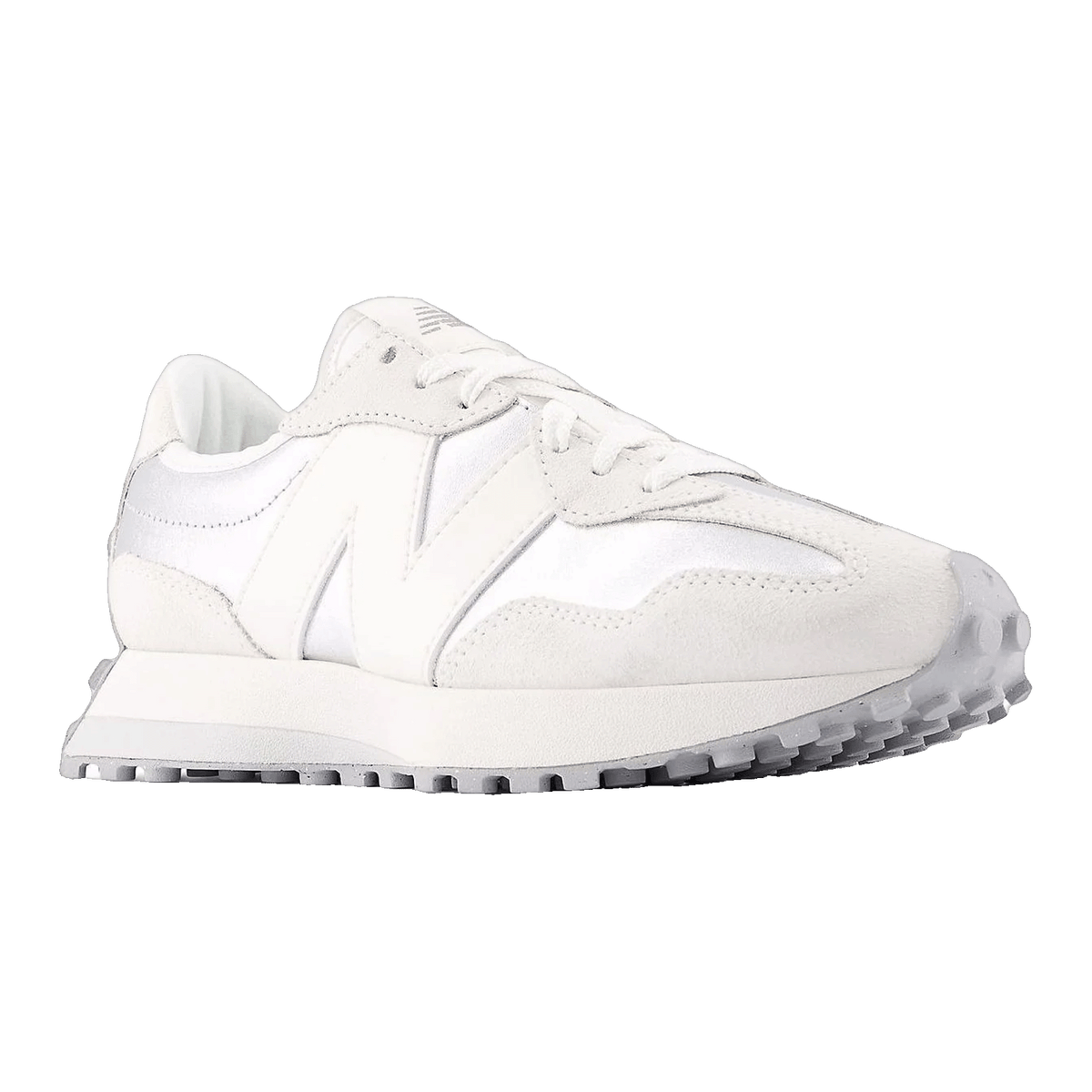 New Balance 327 Silver Metallic Sea Salt (W) Side WS327GLA