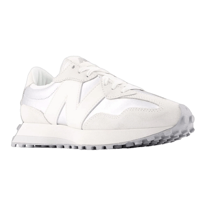 New Balance 327 Silver Metallic Sea Salt (W) Side WS327GLA