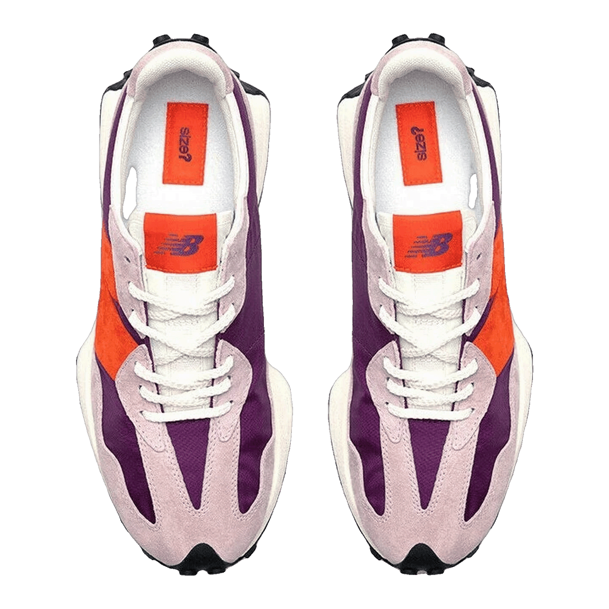 New Balance 327 size? Red Purple Tan Oben