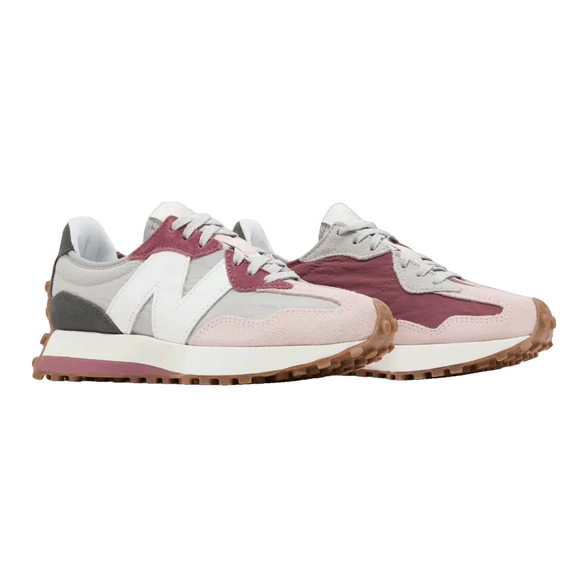 New Balance 327 Stone Pink Raincloud (W) Side WS327TB