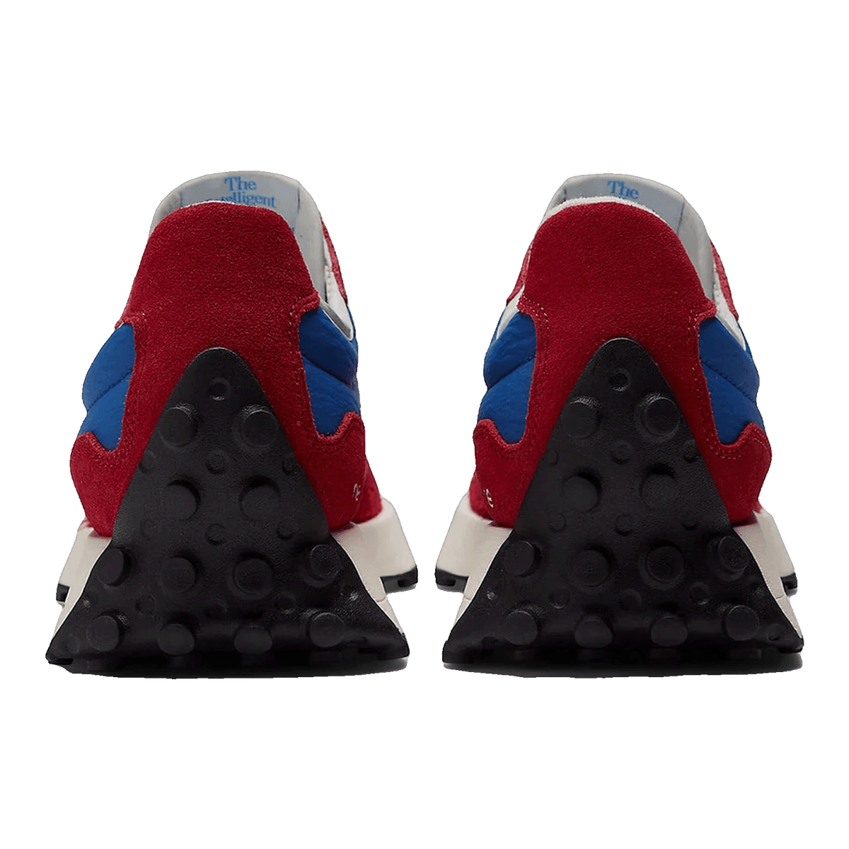 New Balance 327 Team Red Blue Sea Salt Back