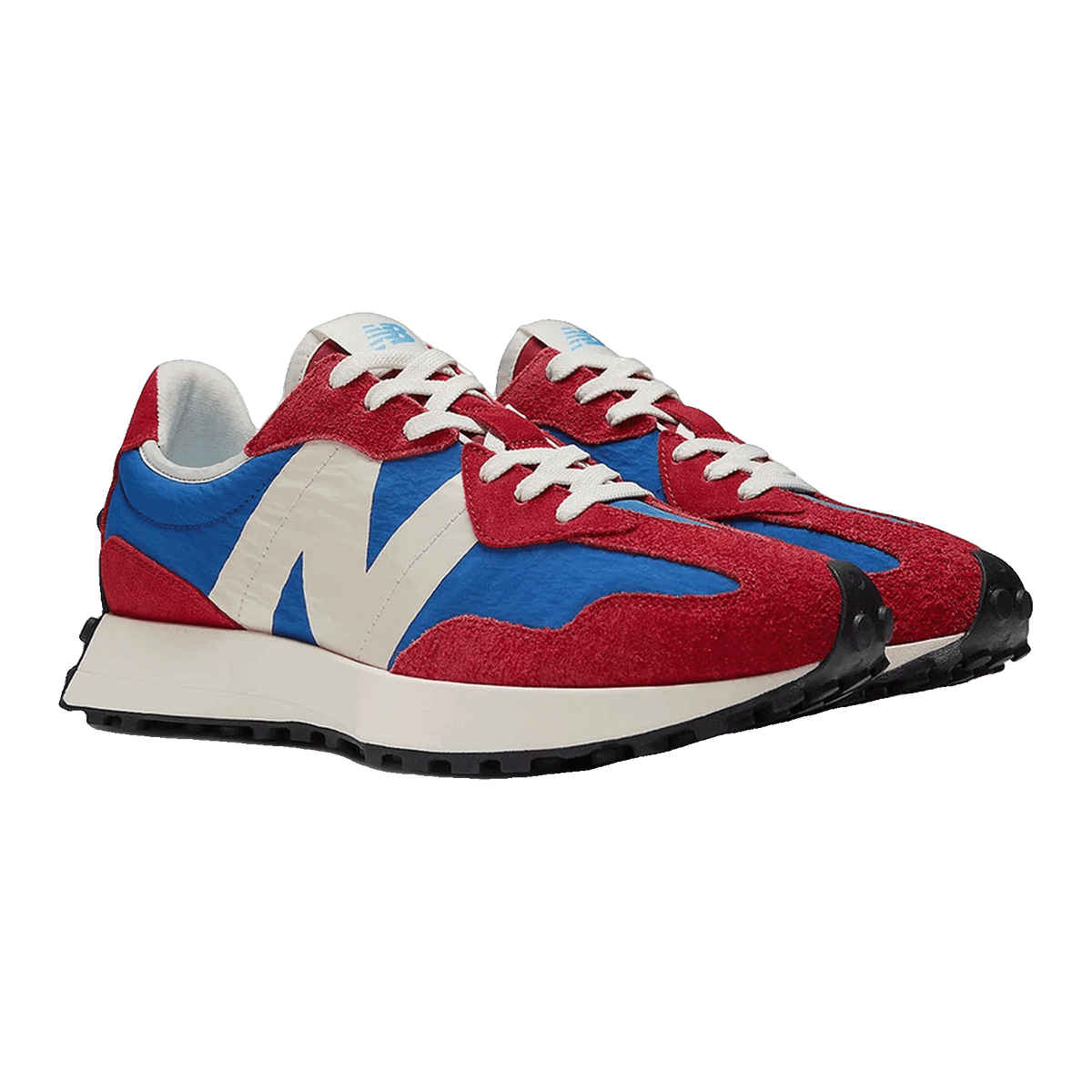 New Balance 327 Team Red Blue Sea Salt Side MS327CH