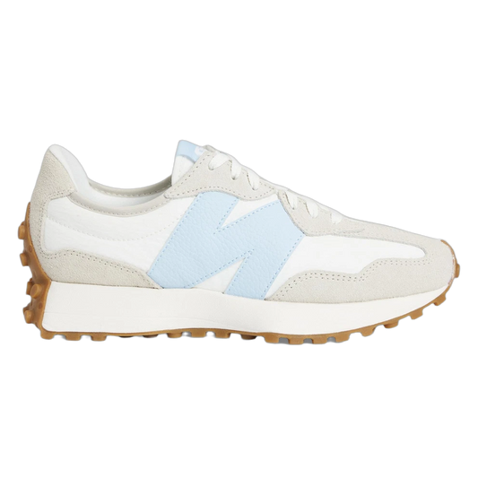 New Balance 327 Timberwolf Sea Salt Light Chrome Blue (W) WS327FTA
