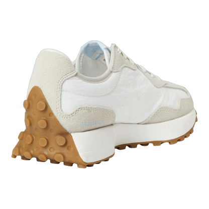 New Balance 327 Timberwolf Sea Salt Light Chrome Blue (W) Back WS327FTA
