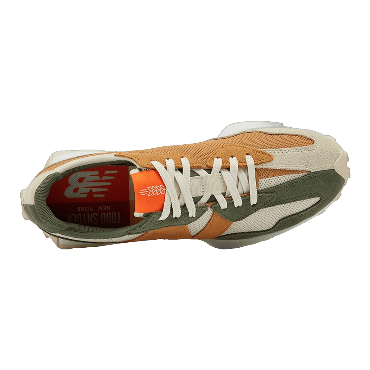 New Balance 327 Todd Snyder Farmer's Market Wheat Oben MS327TSC