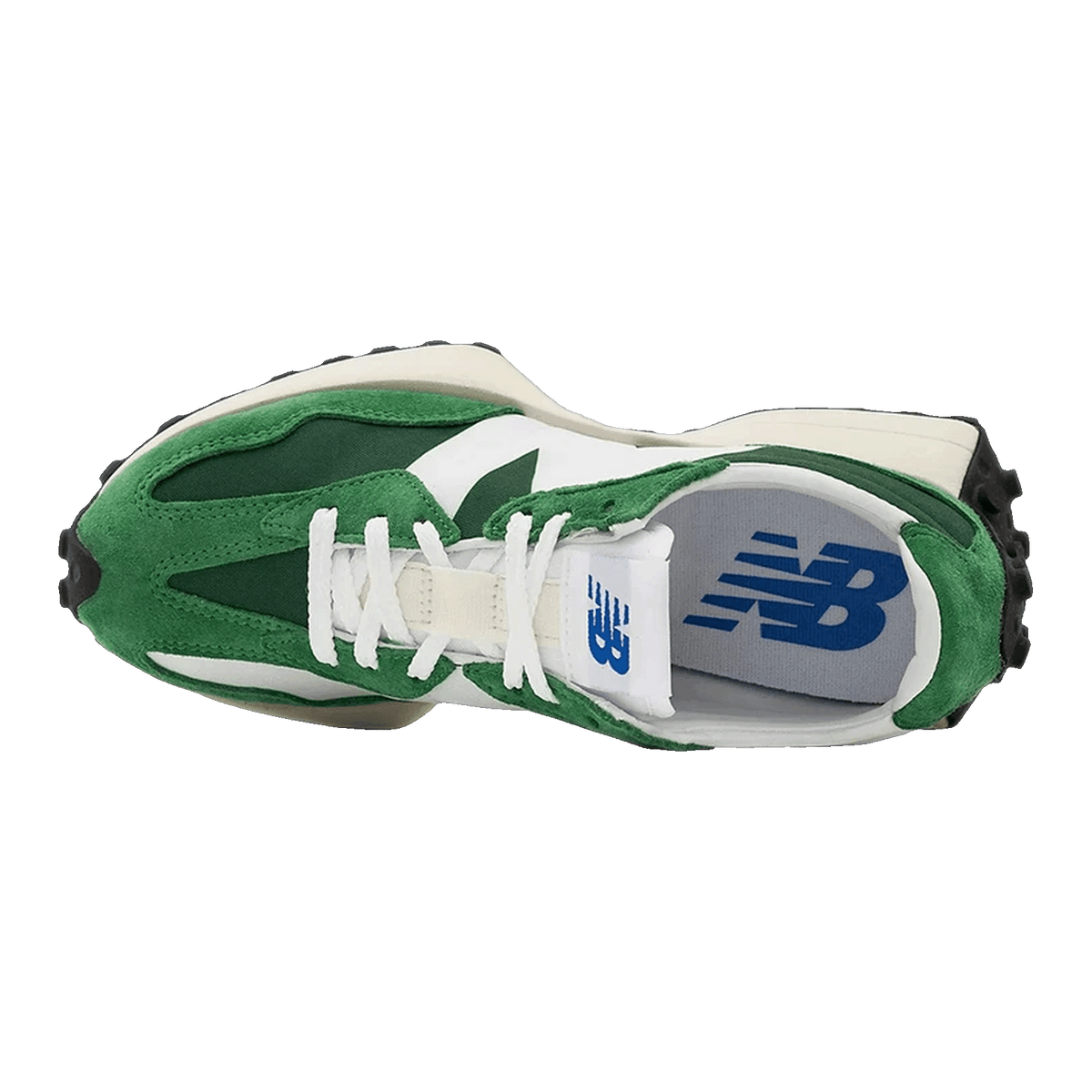 New Balance 327 Varsity Green Oben