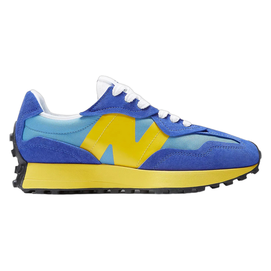 New Balance 327 Warped Essentials Marine Blue Yellow U327WEH