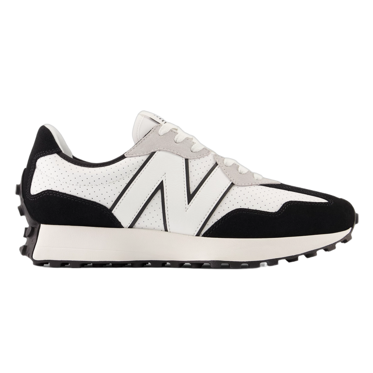 New Balance 327 White Black Grey MS327NI