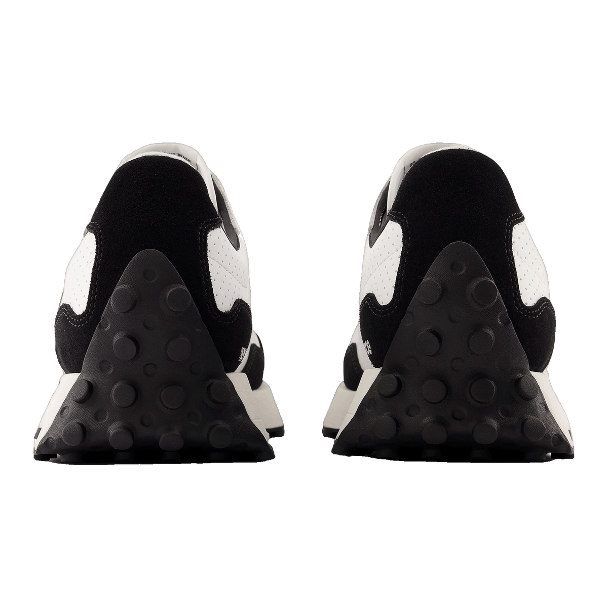 New Balance 327 White Black Grey Back