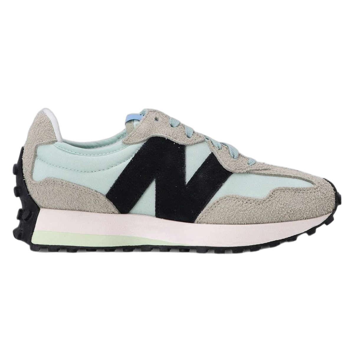 New Balance 327 White Black Grey Light Blue (W) WS327WD