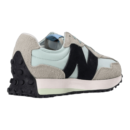 New Balance 327 White Black Grey Light Blue (W) Back WS327WD