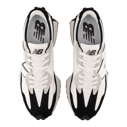 New Balance 327 White Black Grey Oben
