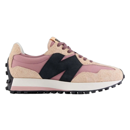 New Balance 327 White Black Pink (W) WS327WE