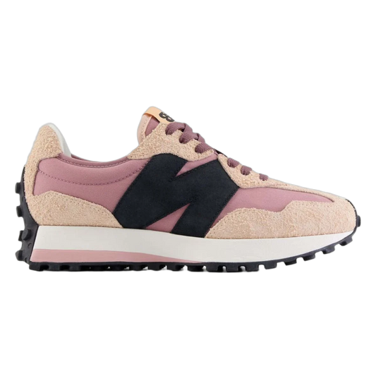 New Balance 327 White Black Pink (W) WS327WE
