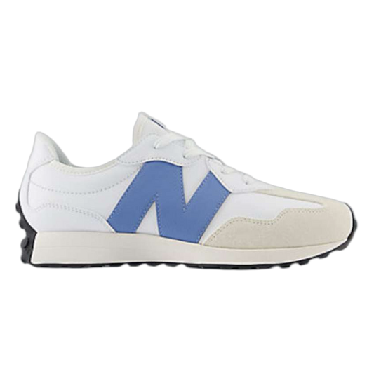 New Balance 327 White Blue Laguna (GS) GS327SW