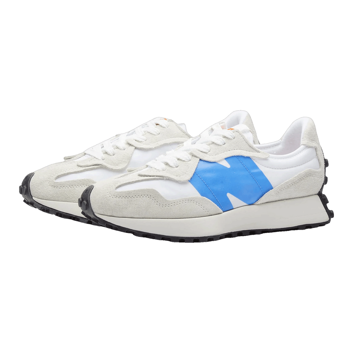 New Balance 327 White Bright Lapis Side U327WEB