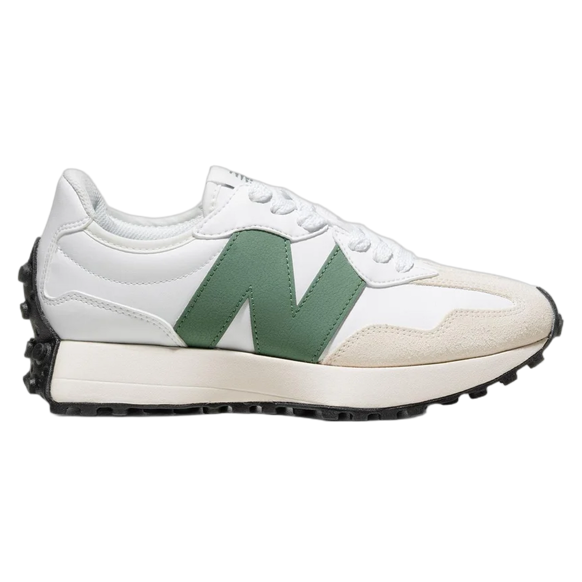 New Balance 327 White Dark Juniper U327SKC