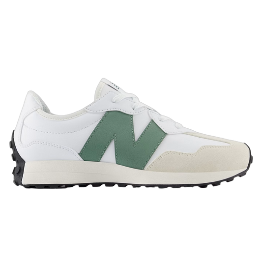 New Balance 327 White Dark Juniper (GS) GS327SJ