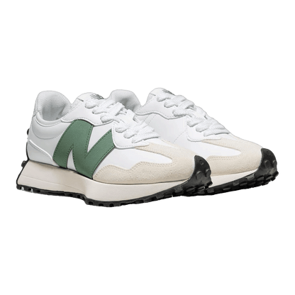New Balance 327 White Dark Juniper Side U327SKC