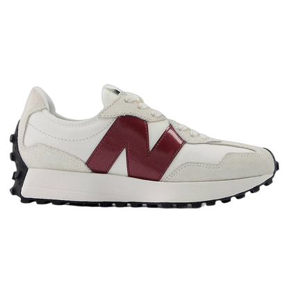 New Balance 327 White Dark Red (W) WS327JWC