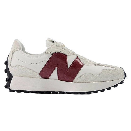 New Balance 327 White Dark Red (W) WS327JWC