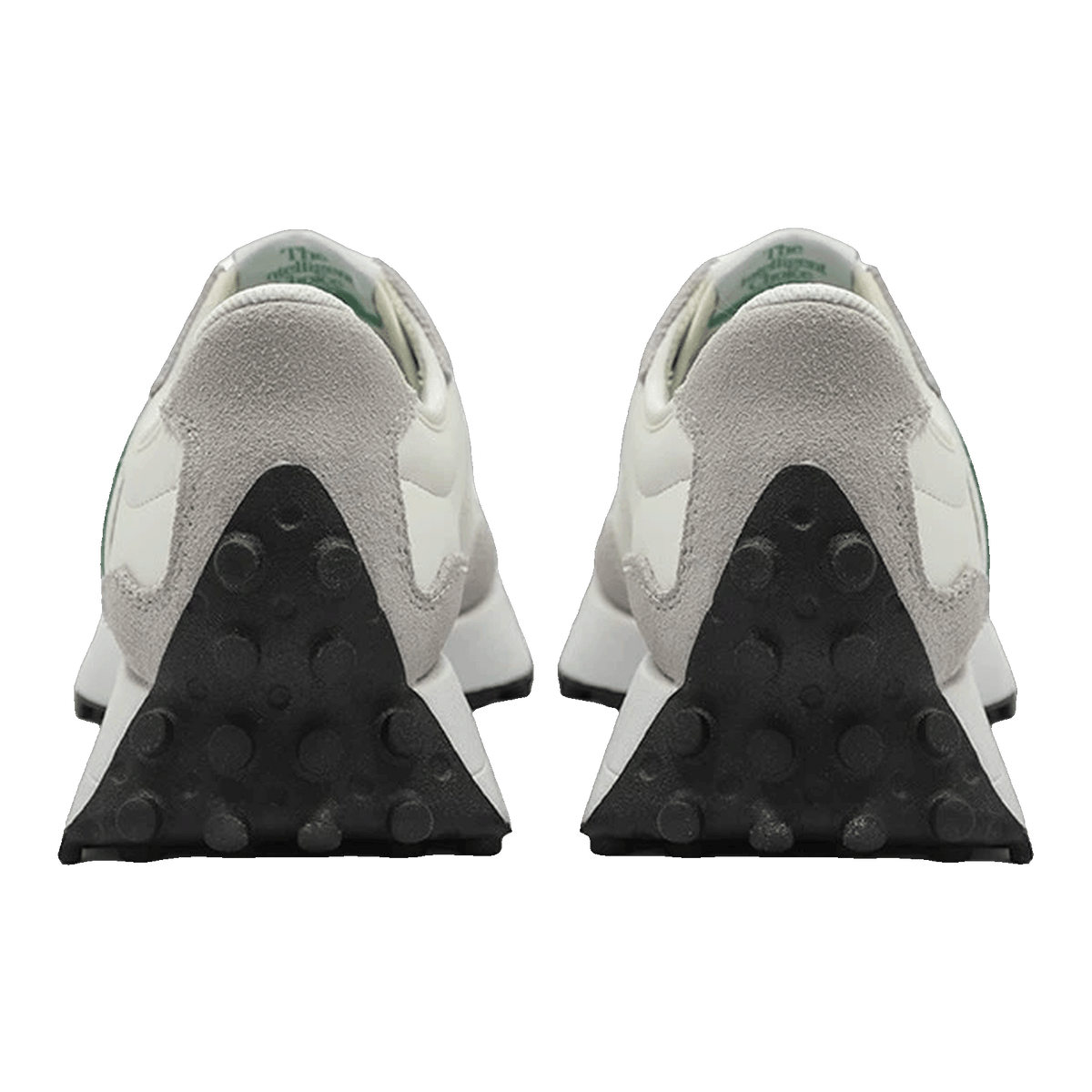 New Balance 327 White Green (W) Back WS327LG