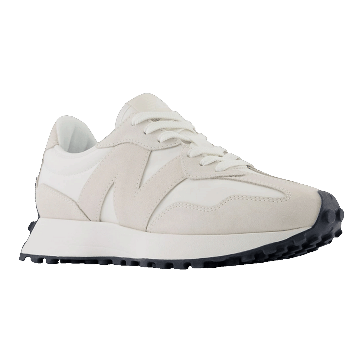 New Balance 327 White Sea Salt Suede (W) Side WS327MF