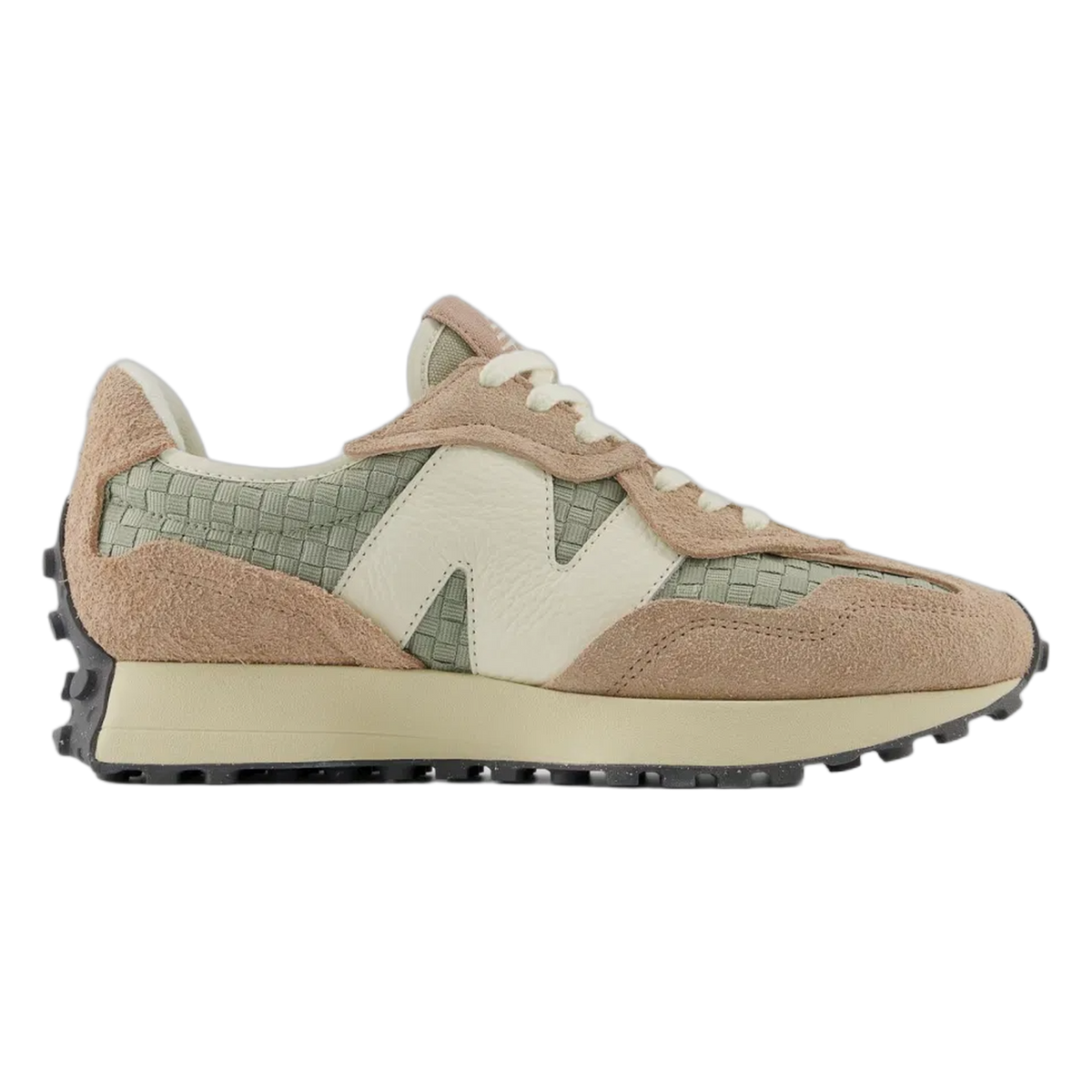 New Balance 327 Woven Flat Taupe Olivine U327WOB