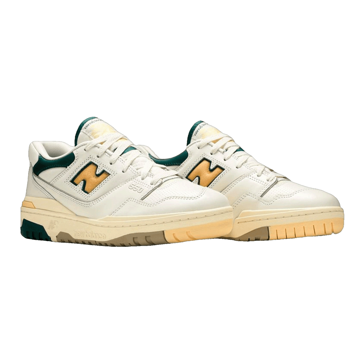 New Balance 550 Aime Leon Dore Natural Green Side BB550A2